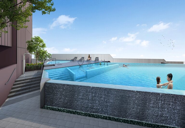 Arina east residences pool