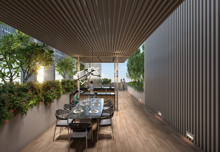 arina east residences bbq pavilion